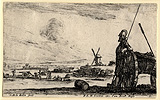 Della Bella, A Pikeman Standing
