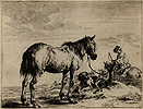 Stoop, Bridled Horse