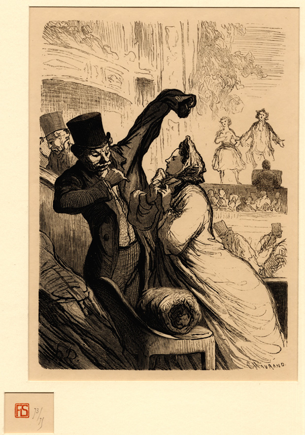 Daumier: Les Théâtres