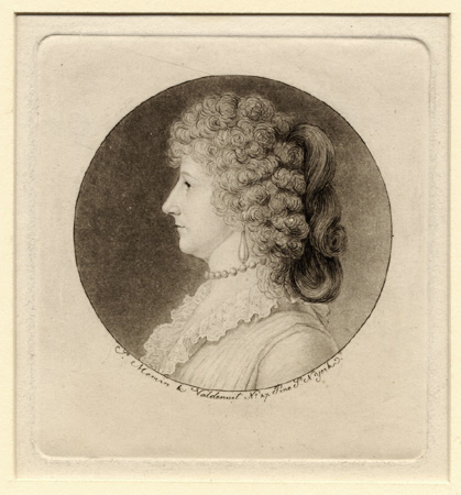 de Saint-Mémin: Mrs. Cummings de Saint-Mémin: Mrs. Cummings
