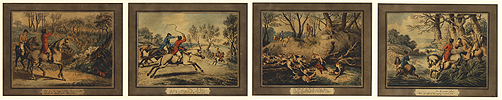 Howitt, The Fox Hunt (Set of 4)