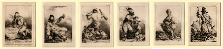 Loutherbourg, 2nde Suite des Figures (Set of Six)