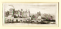 Le Clerc, View of a Chateau and Horse Fair Le Clerc, View of a Chateau and Horse Fair