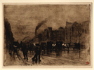 Buhot, Matinée d’Hiver sur les Quais Buhot, Matinée d’Hiver sur les Quais