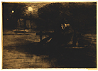 Steinlen, Amoureux sur un Banc Steinlen, Amoureux sur un Banc