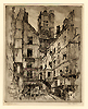 Marin, St. Gervais from the Rue Grenier-sur-l’Eau Marin, St. Gervais from the Rue Grenier-sur-l’Eau