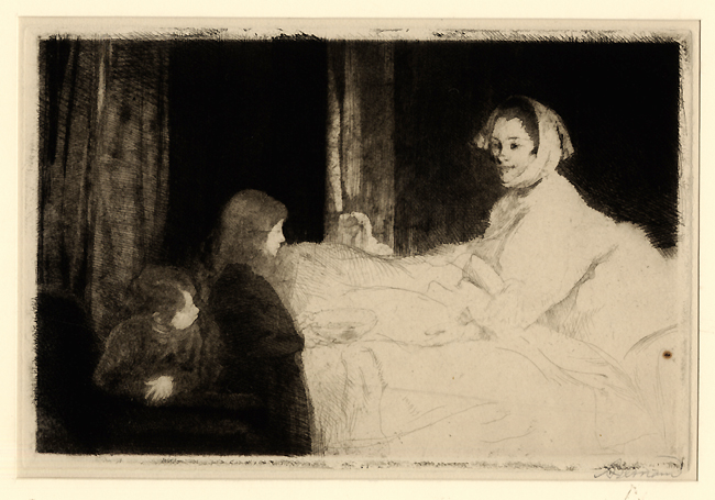 Besnard, La Mère Malade