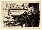 Zorn, Portrait of Ernest Renan