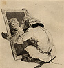 Goncourt, Le Singe au Miroir (The Monkey at the Mirror)