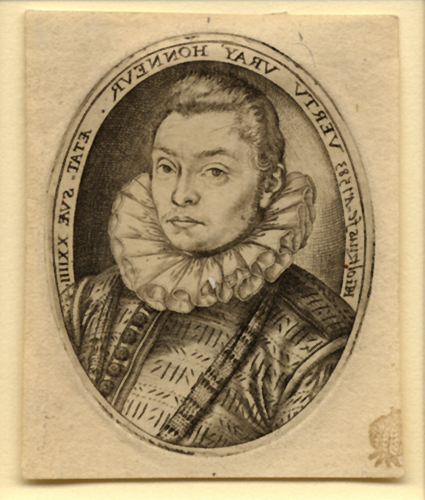 Goltzius, A Young Man
