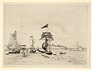 Jongkind, Jetée en Bois