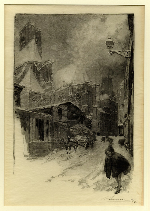 Lepère, La Rue des Barres, Paris