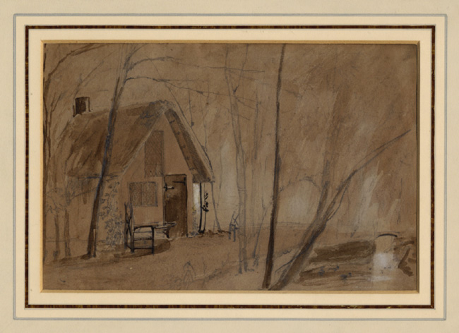 Calvert, Cottage and Trees