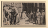 Rembrandt, Jews in Synagogue Rembrandt, Jews in Synagogue