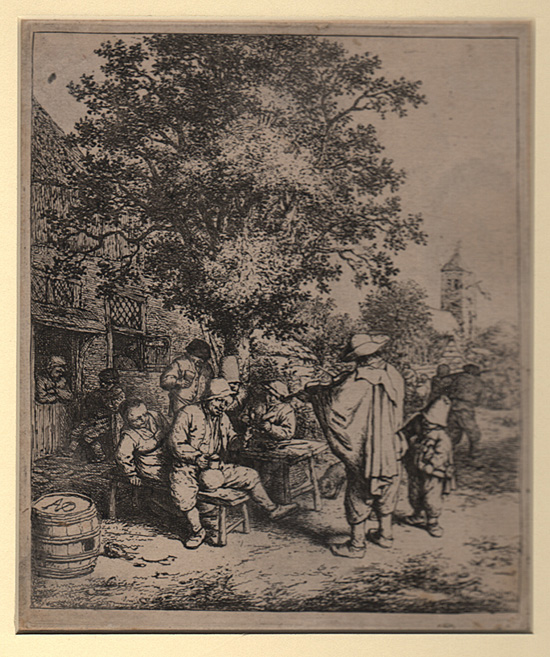 Van Ostade, The Fiddler Van Ostade, The Fiddler