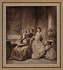 Devéria, Music in the Salon