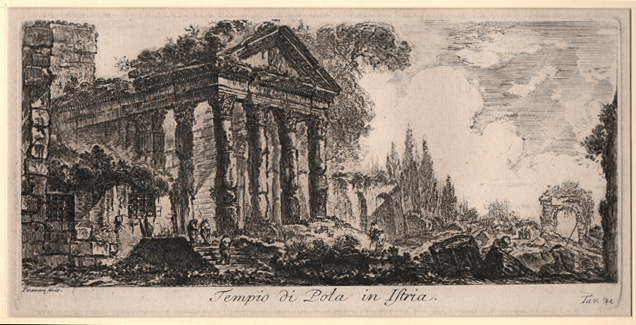 Piranesi, The Temple of Pola 