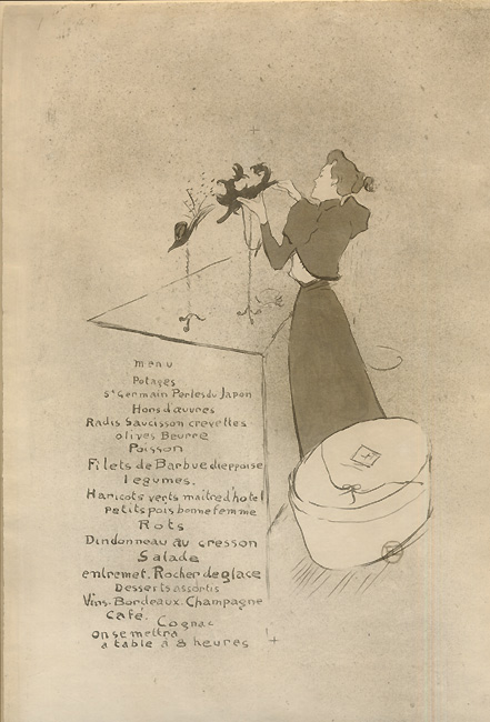 Toulouse-Lautrec, La Modiste Toulouse-Lautrec, La Modiste