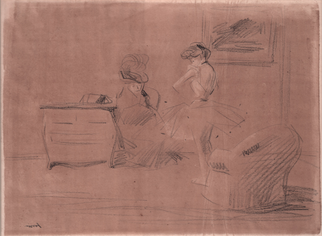Forain, Loge de Danseuse 