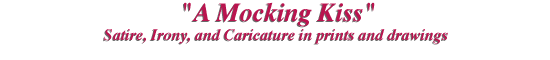 ''A mocking kiss''